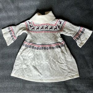 Janie and Jack 12-18mo Holiday Sweater Dress